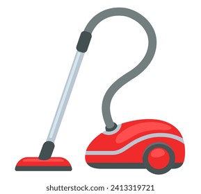 vacuum cleaner on white background