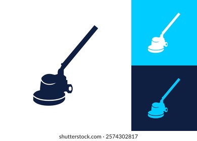 Vacuum cleaner silhouette vector background design isolated