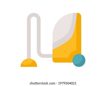icono aislado de aspiradora con estilo plano