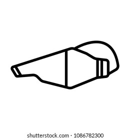 Vacuum cleaner vector icon
