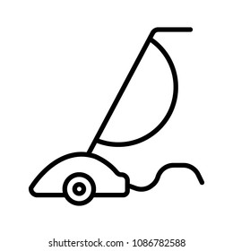 Vacuum cleaner vector icon