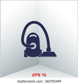 Vacuum cleaner  vector icon