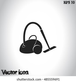 Vacuum cleaner vector icon