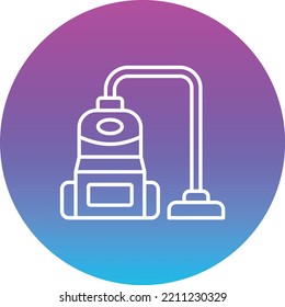 Vacuum Cleaner vector icon. Can be used for printing, mobile and web applications.