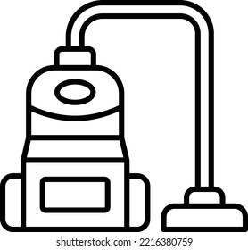 Vacuum Cleaner vector icon. Can be used for printing, mobile and web applications.