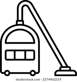 Vacuum Cleaner vector icon. Can be used for printing, mobile and web applications.