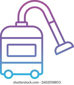 Vacuum Cleaner vector icon. Can be used for printing, mobile and web applications.