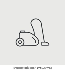 vacuum cleaner vector icon equipment