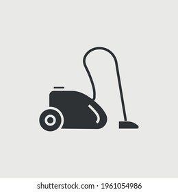 vacuum cleaner vector icon equipment