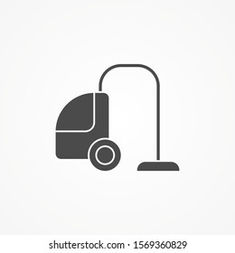 Vacuum cleaner vector icon sign symbol