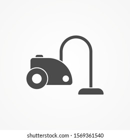 Vacuum cleaner vector icon sign symbol