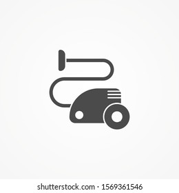 Vacuum cleaner vector icon sign symbol
