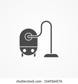 Vacuum cleaner vector icon sign symbol