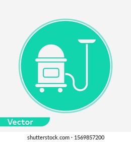 Vacuum cleaner vector icon sign symbol