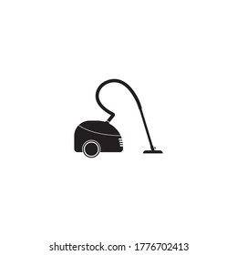 Vacuum cleaner vector icon template