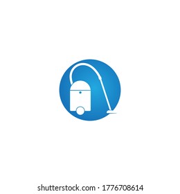 Vacuum cleaner vector icon template