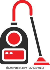 Vacuum cleaner  Vector Icon which is suitable for commercial work and easily modify or edit it
