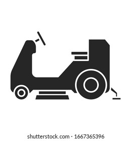 Icono vectorial del filtro de vacío.Icono vectorial negro aislado en la aspiradora de fondo blanco.