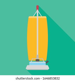 Vacuum cleaner vector icon.Flat vector icon isolated on white background vacuum cleaner .