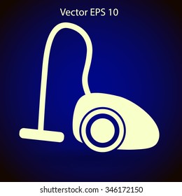 vacuum cleaner vector illustration