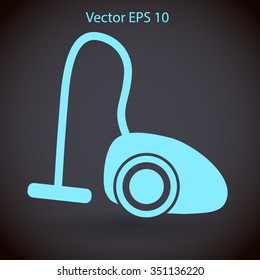 vacuum cleaner vector illustration