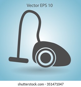 vacuum cleaner vector illustration