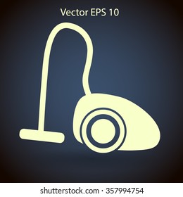 vacuum cleaner vector illustration