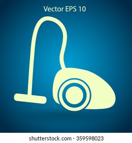 vacuum cleaner vector illustration