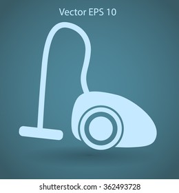 vacuum cleaner vector illustration