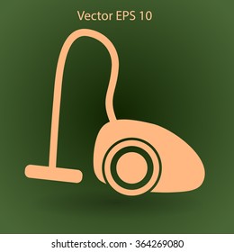 vacuum cleaner vector illustration