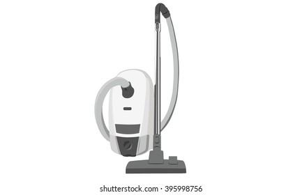 a vacuum cleaner vector illustration