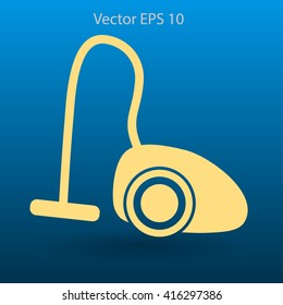vacuum cleaner vector illustration