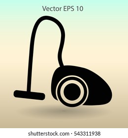 vacuum cleaner vector illustration