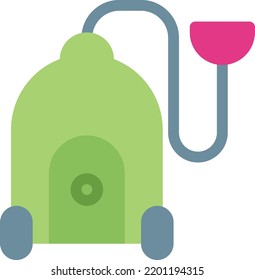 vacuum cleaner Vector illustration on a transparent background.Premium quality symbols.Stroke vector icon for concept and graphic design.
