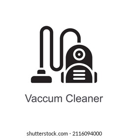 Vacuum Cleaner vector Solid Icon Design illustration. Home Improvements Symbol on White background EPS 10 File