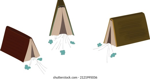 vacuum-cleaning-books-old-style-stock-vector-royalty-free-2121995036-shutterstock