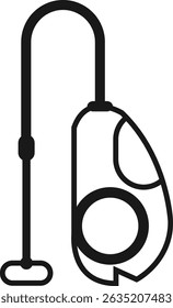 vacuum cleaning icon. cleaning machine icon vector