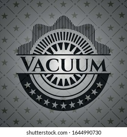 Vacuum dark emblem. Retro. Vector Illustration. Detailed.