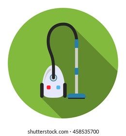 Vacuum flat icon. Illustration for web and mobile.