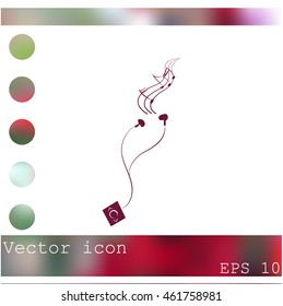 Vacuum headphones