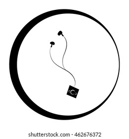 Vacuum headphones