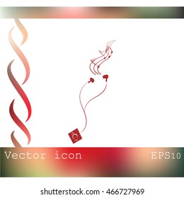 Vacuum headphones