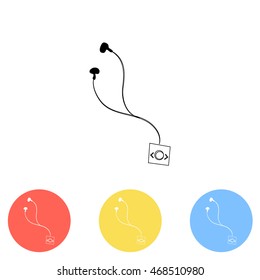 Vacuum headphones