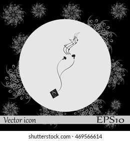 Vacuum headphones