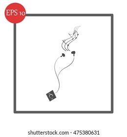 Vacuum headphones