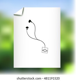 Vacuum headphones