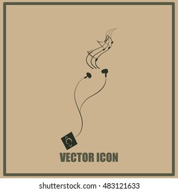 Vacuum headphones