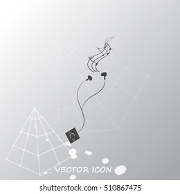 Vacuum headphones