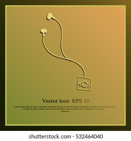 Vacuum headphones