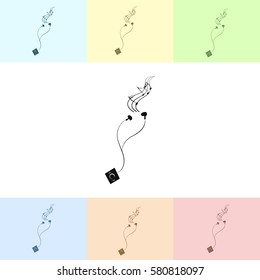 Vacuum headphones